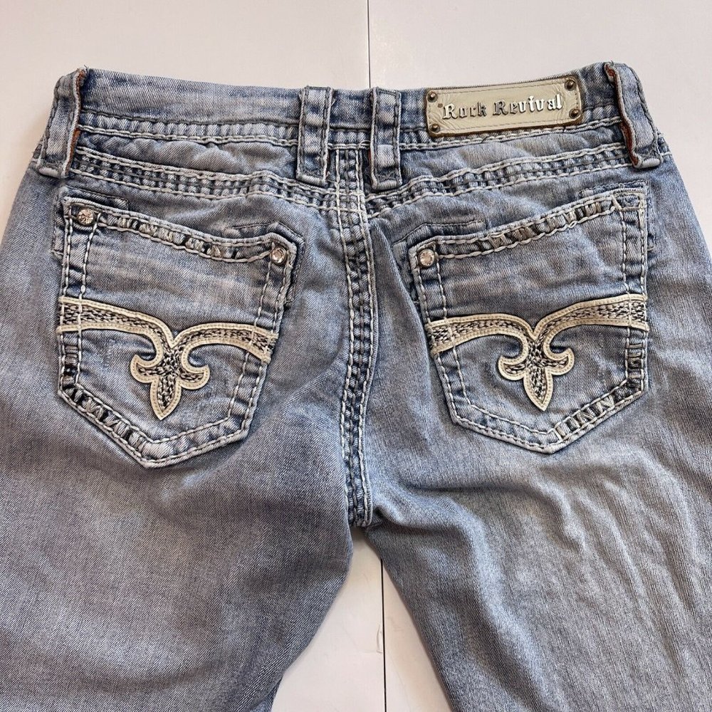 Rock Revival Ella Capri Women's Jeans Size 29 Rhin